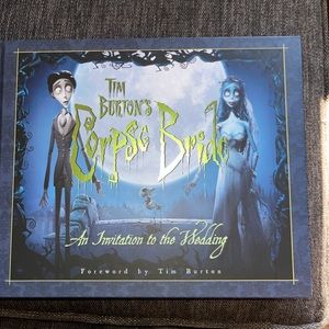 Tim Burton’s Corpse Bride an invitation to the wedding  art book